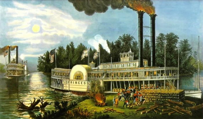 Black American slaves connected rivers, created wealth