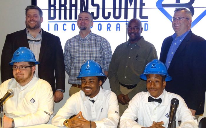 Signing Day for High School Grads entering Skilled Trades