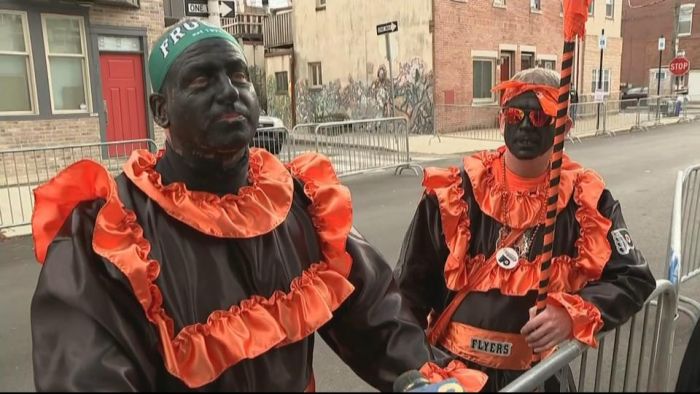 Philadelphia Union Carpenters leader dresses in Blackface