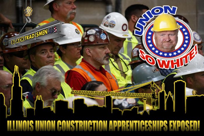Black workers expose Whites only union construction apprenticeships in Illinois
